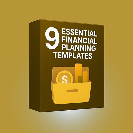 9 Essential Financial Planning Templates